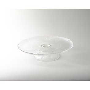 Glasfade m. fod 32 cm